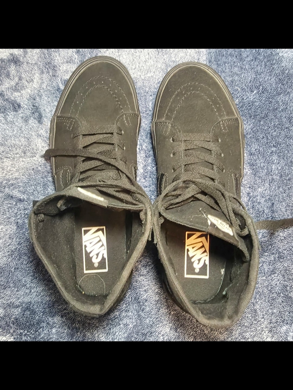 Vans Sk8-Hi Tapered Stackform "Blackout" - Picture 5 of 7
